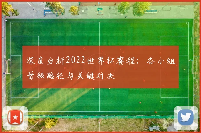 深度分析2022世界杯赛程：各小组晋级路径与关键对决