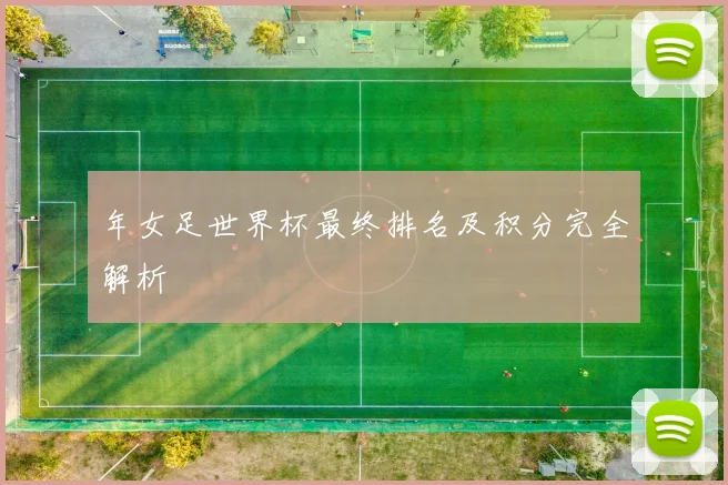 年女足世界杯最终排名及积分完全解析
